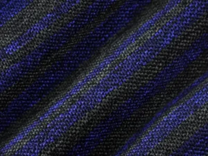 Double Layer Special Denim With Colored Stripe Backside