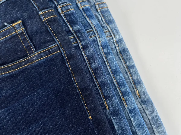 Elegant Rain Slub Comfort And Soft High Stretch Denim Material AT1066 (5)