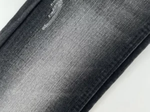 Vải Jean rách Crisp Slub nặng