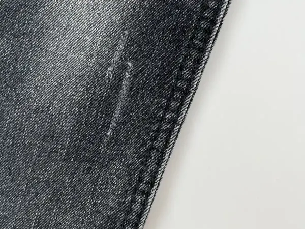 Vải Jean rách Crisp Slub nặng