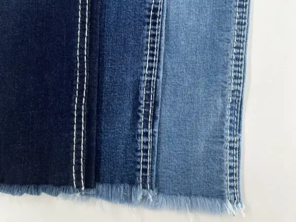 Lightweight Slub Cotton Spandex Shirting Denim