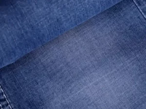 Lightweight Vintage Crosshatch Plain Weave Shirting Denim