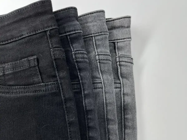 Premium Special Midnight Black Stretch Denim
