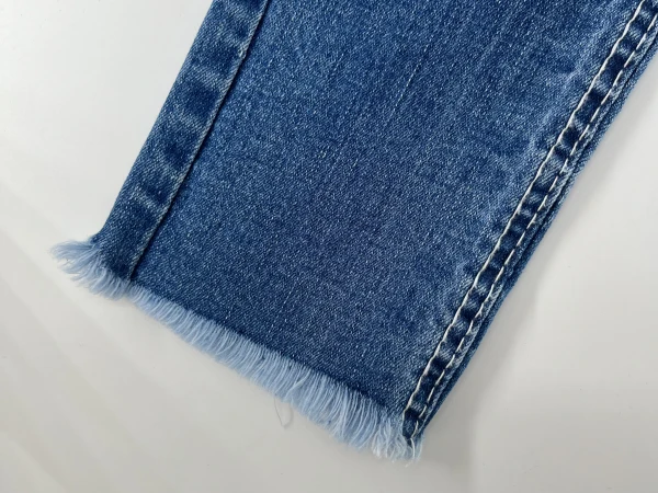 Classic Slub Cotton Spandex High Stretch Woven Denim Fabric