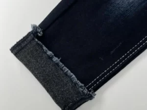 Soft And Warm Brushed Velvety Denim Fabric with Classic Slub