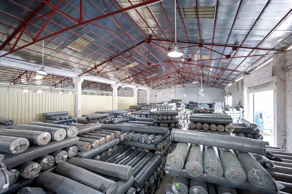 denim fabric warehouse