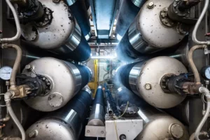 sanforing và tách hồ trong sản xuất vải denim