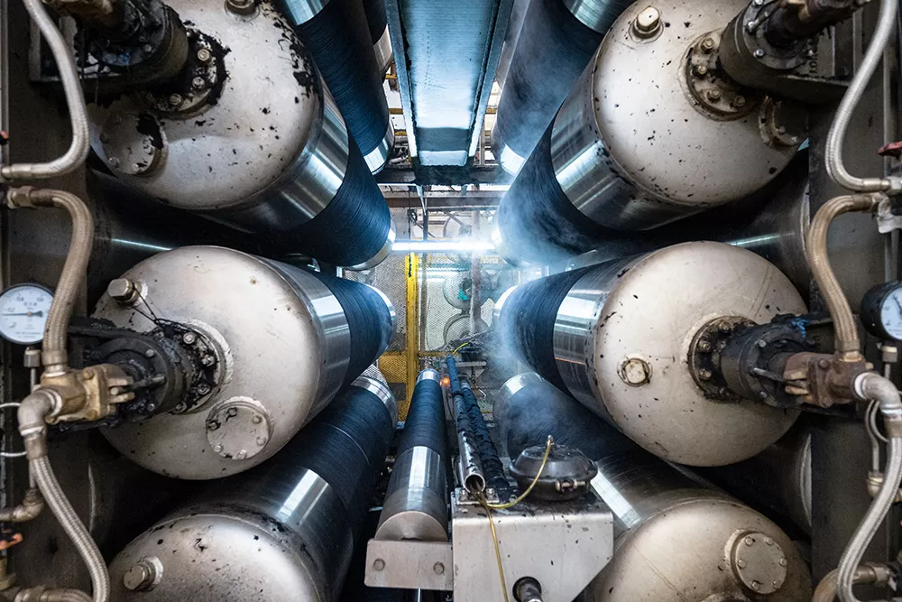 sanforing and disizing in Denim Manufacturing