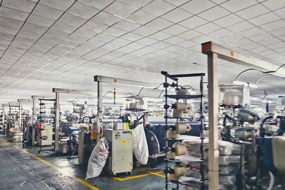 Warping Process in Denim Production