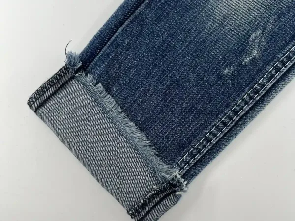 Biodegradable Lyocell Cotton Denim With Slight Stretch And Bold Twill Style