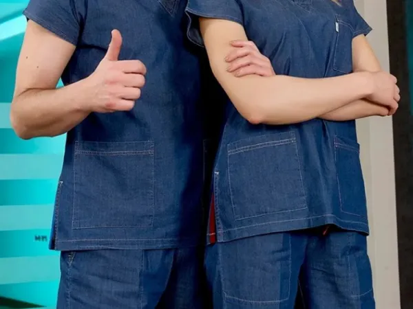 Denim Medical Scrubs