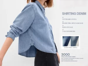 denim shirt fabric