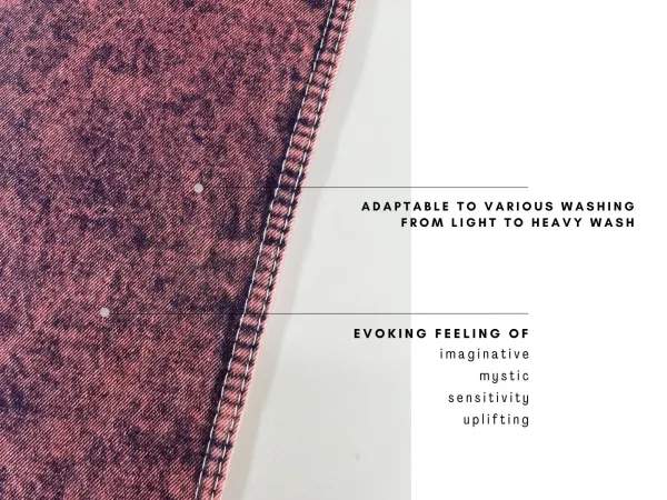 voliet purple denim fabric