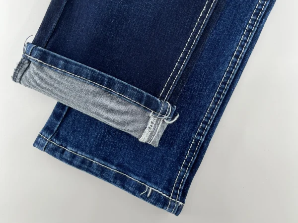 Denim extensible moyen 11 oz pour homme avec un fil de bonne qualité