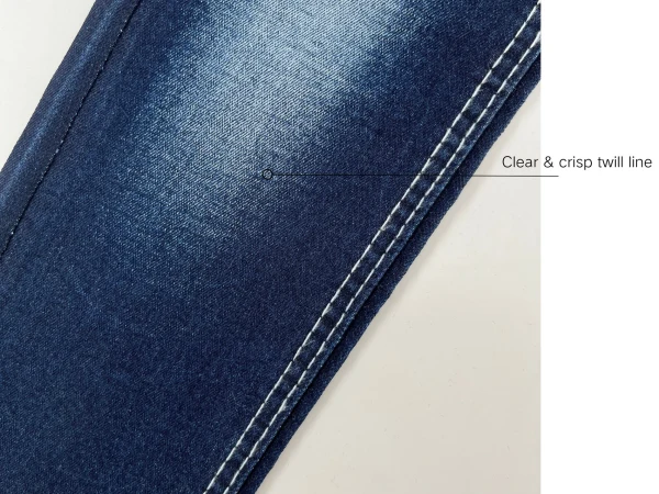 45%Stretch&10oz Tela vaquera para jeans ajustados de mujer