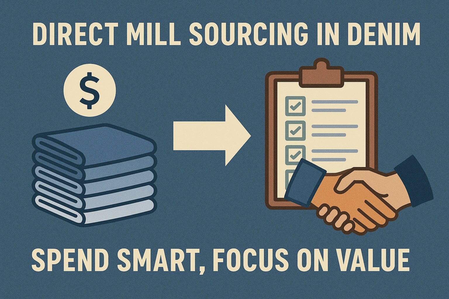 Direct mill sourcing in denim