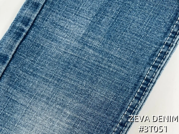 zeva-slub-3T051 crosshatch slub denim