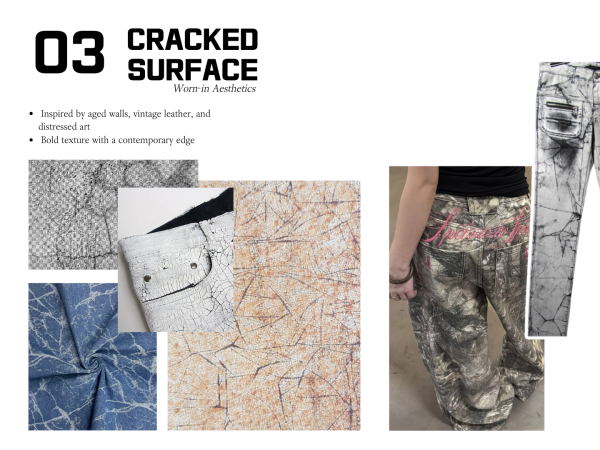 Fashion Trend - Jacquard Denim With Stylish Cracked Design