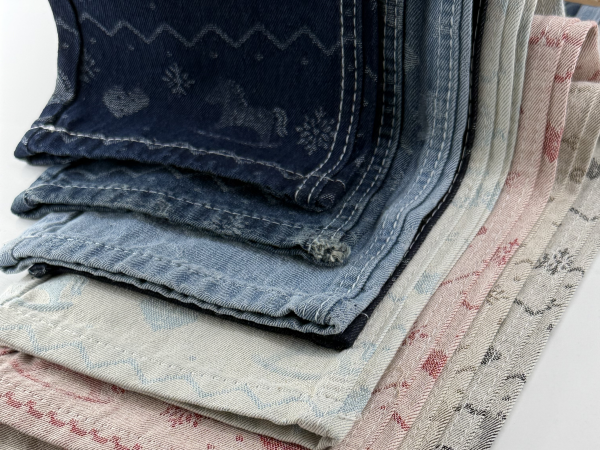 Fair Isle Horse Jacquard Denim
