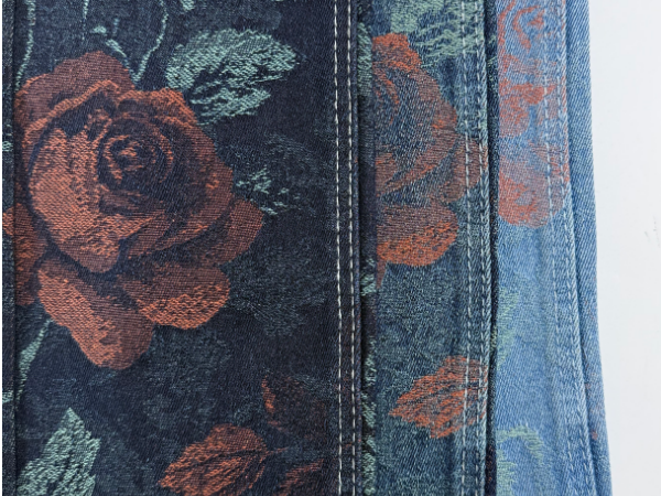 jacquard denim fabric