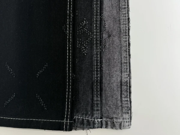 A Directional Texture Approach to Modern Floral Denim Design