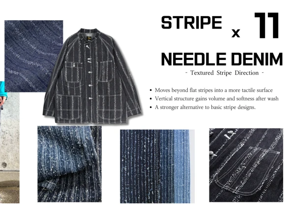 A Three-Dimensional Evolution of Stripe Denim