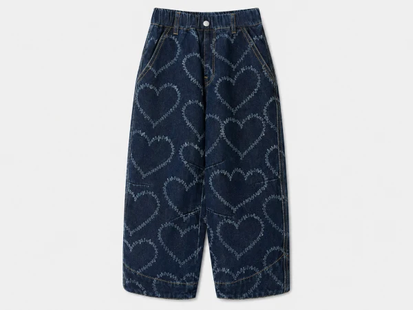 symbol-denim-heart-pattern-needle-punched-denim-fabric-detail